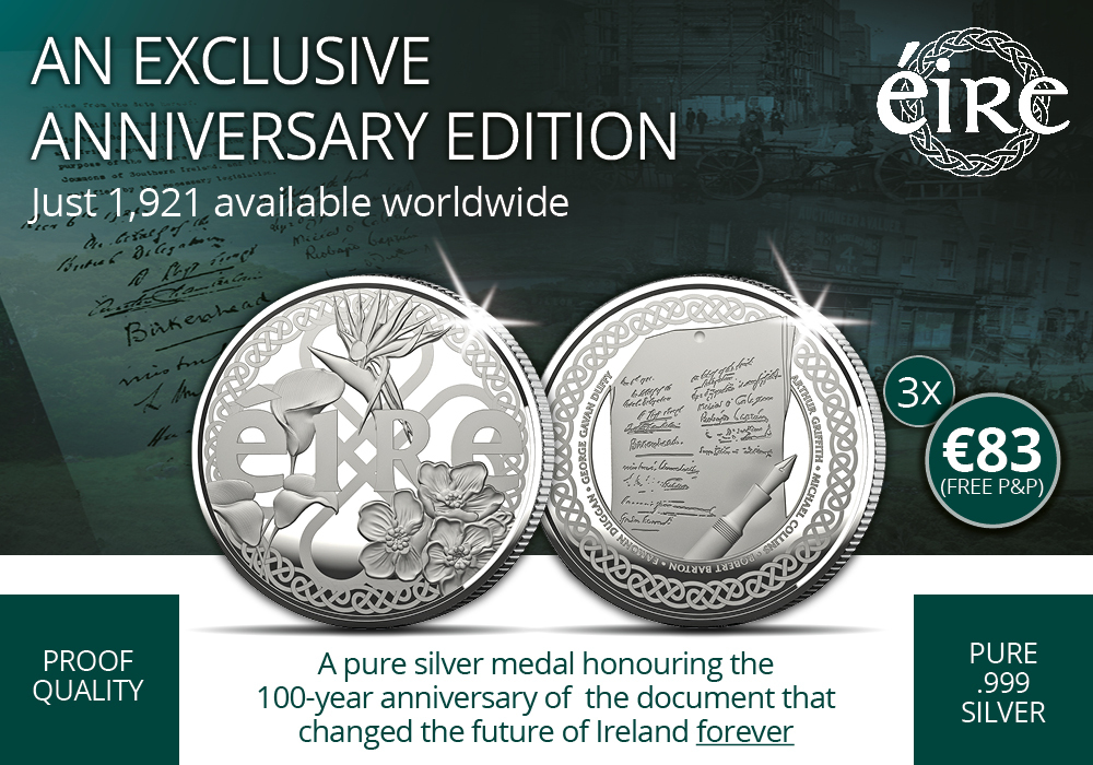 100 Years of the Treaty 2oz Silver Medal