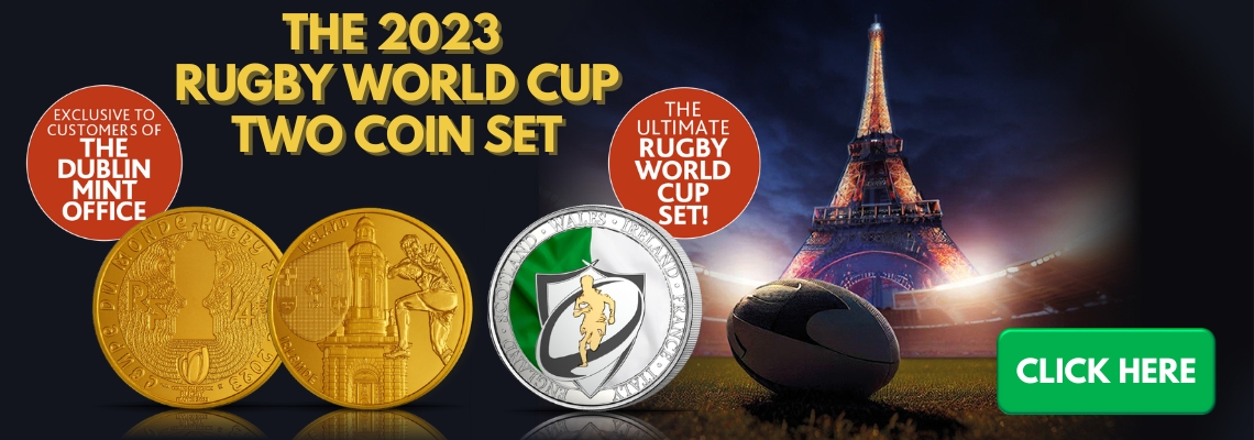 The 2023 Rugby World Cup Two-Coin Set