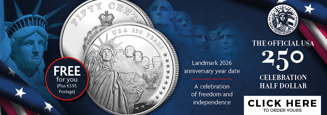 The Official USA 250 Celebration Coin