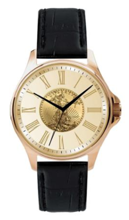 1_10_oz_Gold_Eagle_Watch_Leather_Strap_v2 1_10_oz_Gold_Eagle_Watch_Leather_Strap_v2
