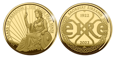 The '100 Years of Freedom' Gold Layered Medal