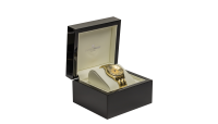The 1986 Gold Eagle Watch with Steel Strap