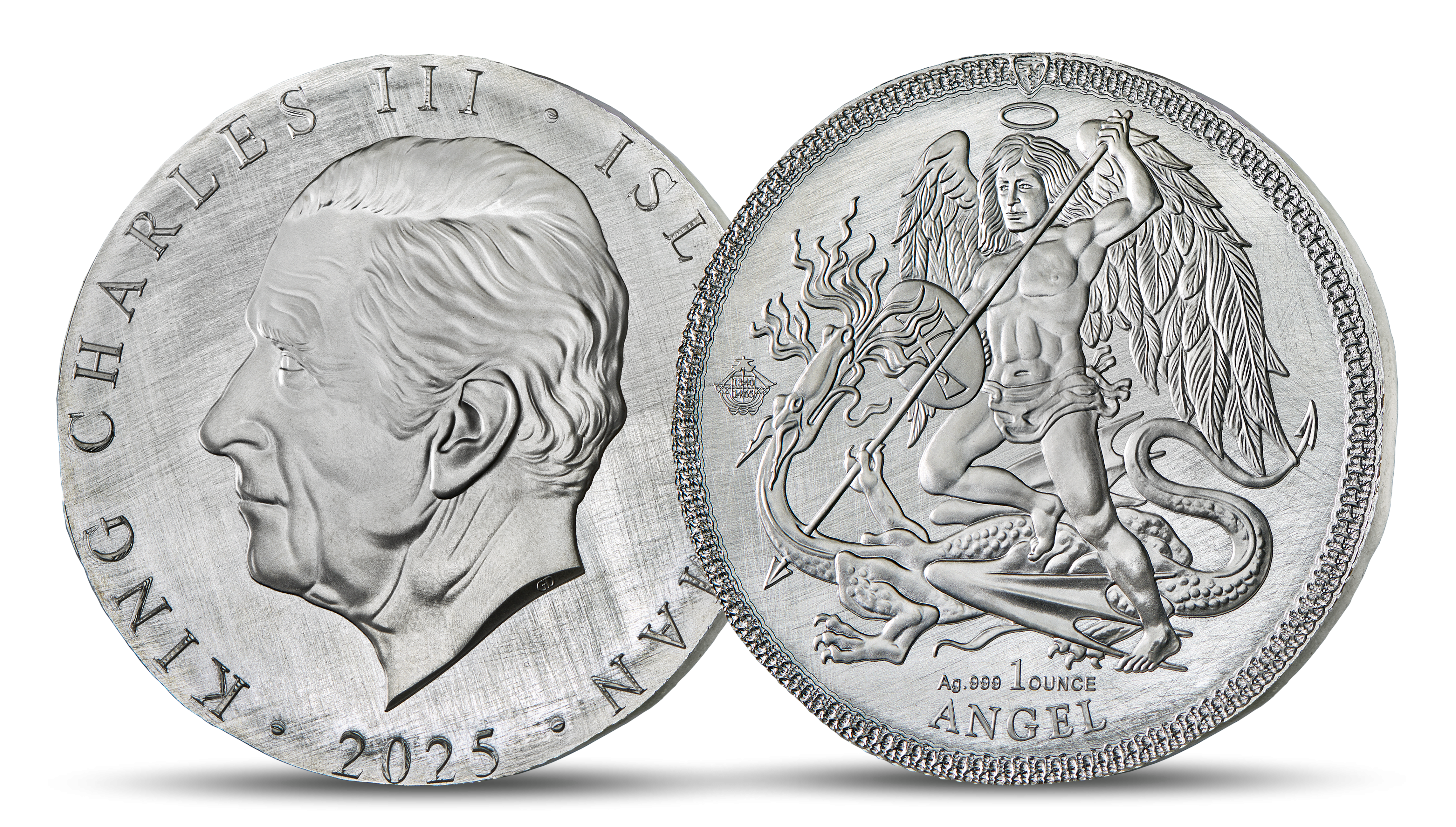 The 2025 'Splash Struck' 1oz Silver Angel