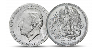 The 2025 'Splash Struck' 1oz Silver Angel 