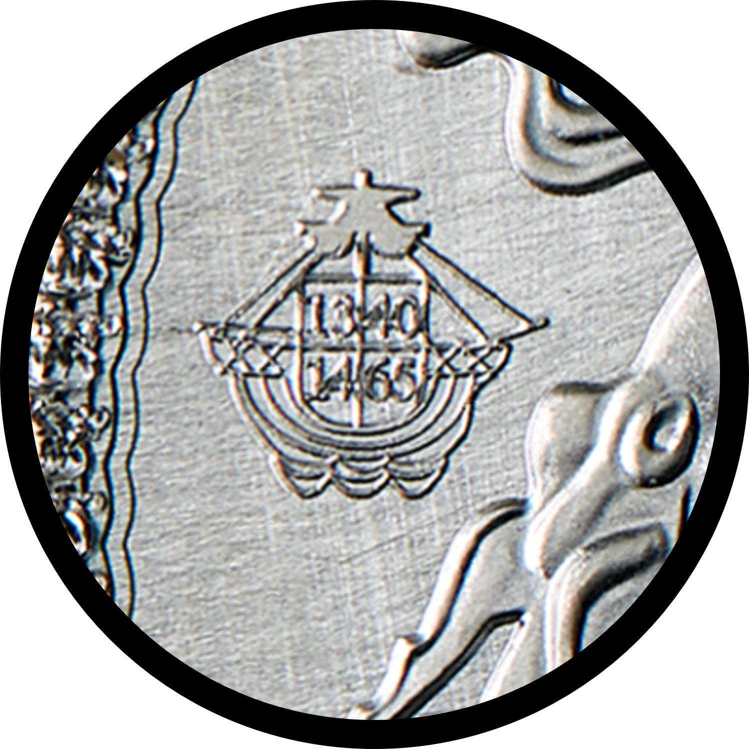 The 2025 'Splash Struck' 1oz Silver Angel Privy Mark