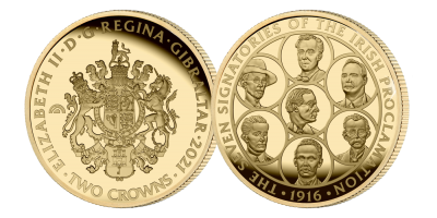 The Seven Signatories Freedom Gold Coin 