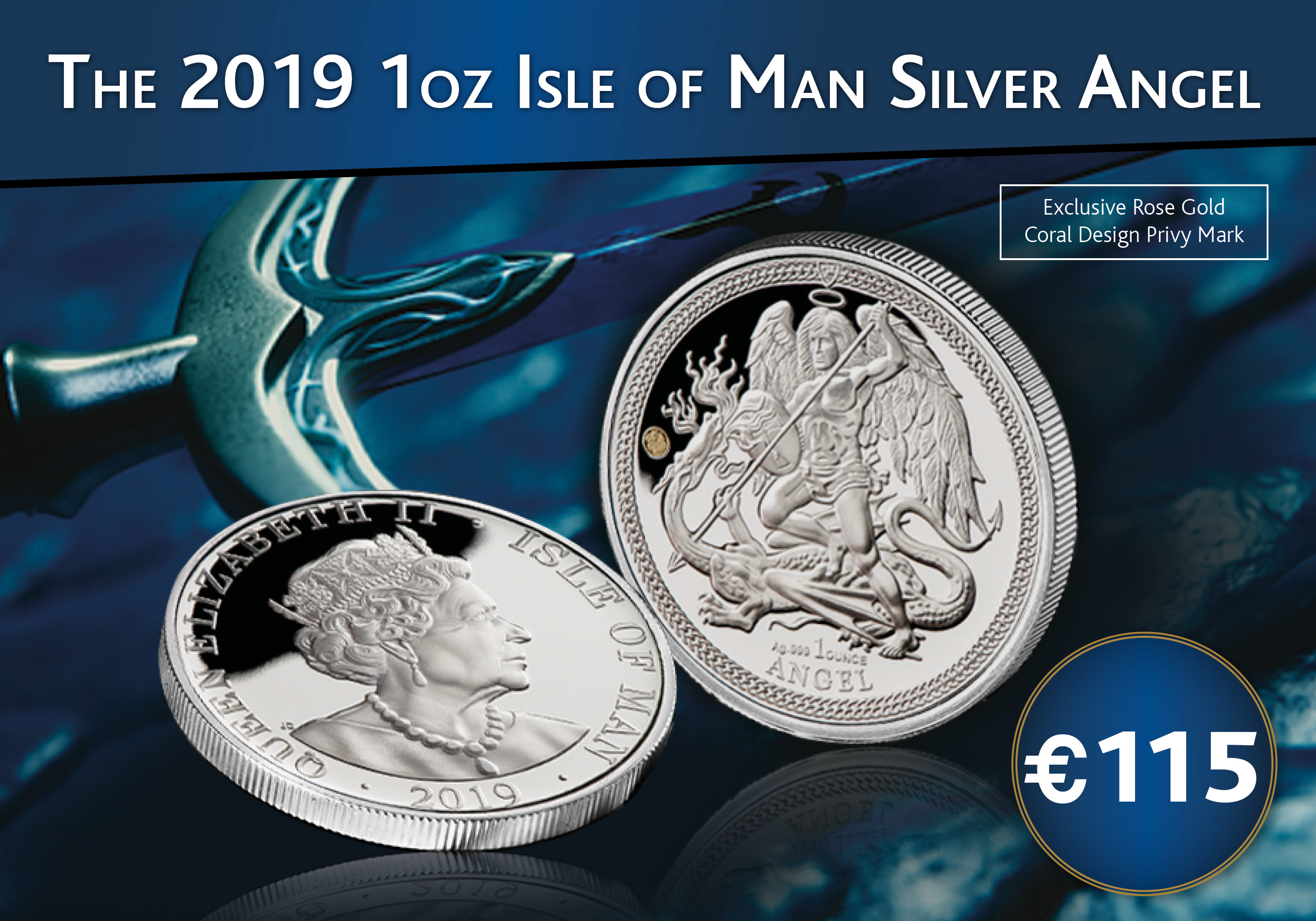 2019 Angel 1oz Silver Coin