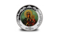   Black_Madonna_Silver_Coin_with_Oak_Reverse