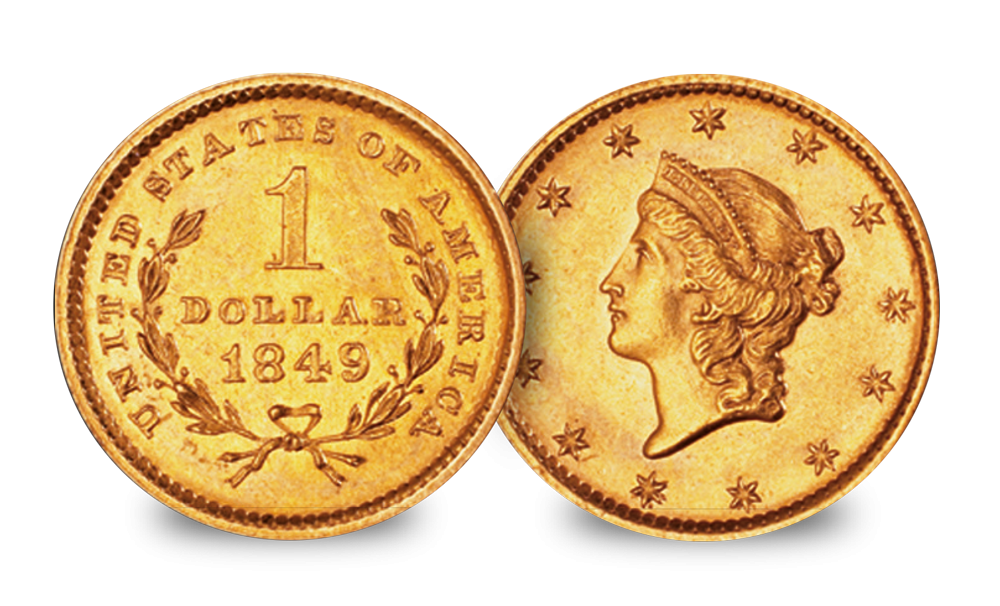 The complete history of gold $1 The complete history of gold $1