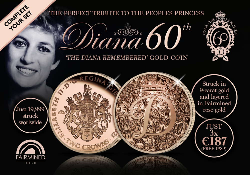 The Diana Remembered Gold Coin