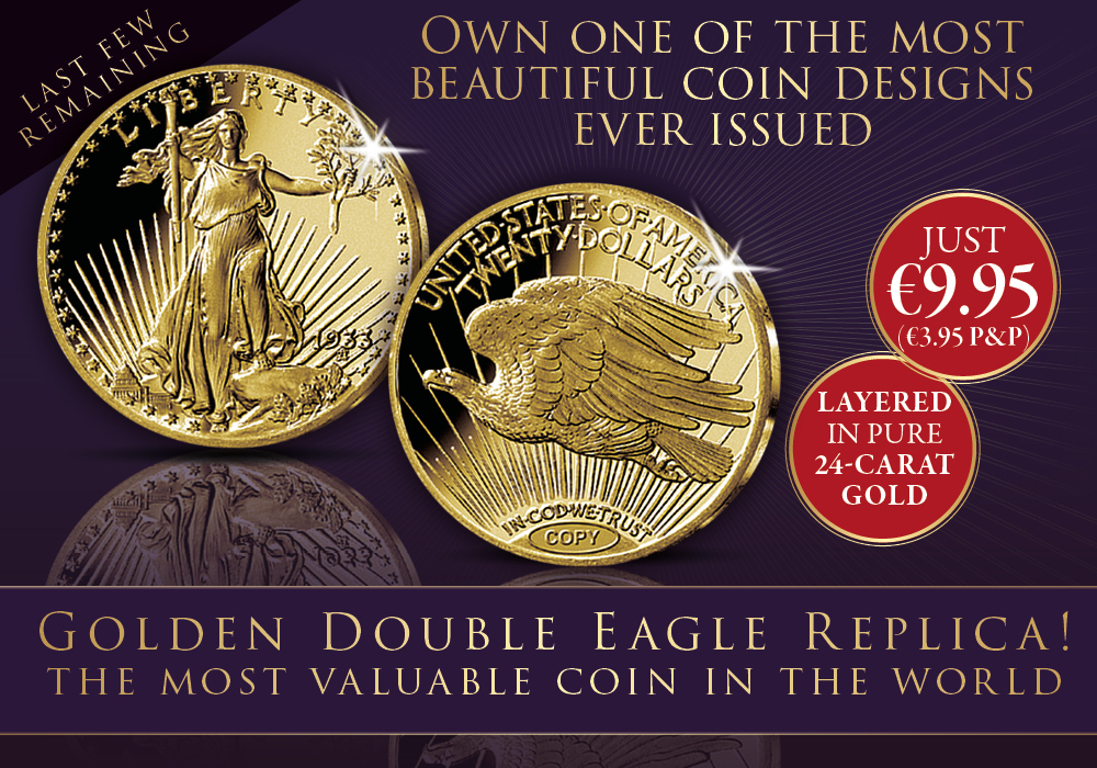 The 1933 Golden Double Eagle Replica 