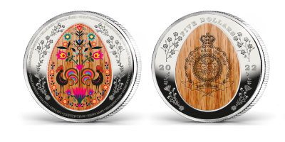 The 2022 Silver Easter Egg Pisanki Coin