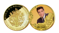The Official Elvis Presley 'Heartbreak Hotel' Gold Layered Coin