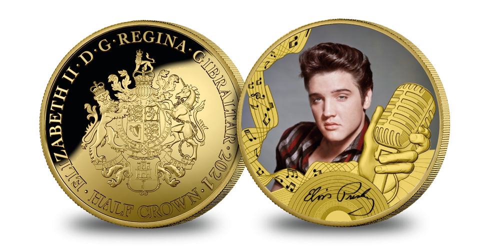 Features a design that depicts the official signature of the man himself layered in 24 carat gold