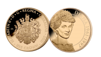A brand new, first of its kind, Fairmined rose gold layered coin issued to mark the 60th birthday of our beloved Diana, Princess of Wales.