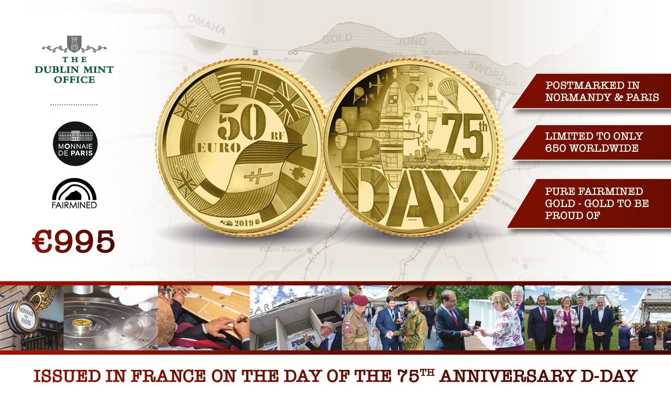 The D-Day 75 Fairmined Gold Coin