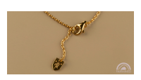The Forget-Me-Not 'Wreath' Silver Bracelet Layered in Fairmined Gold