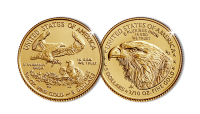 Legendary Gold Eagle Two-Coin Set honouring 35th anniversary with Original and Brand New Design 