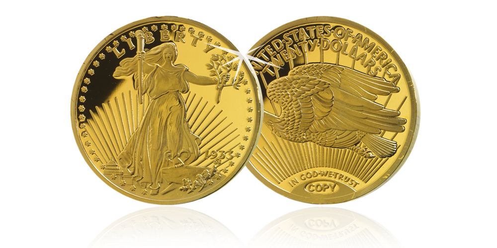 1933 liberty gold coin copy value
