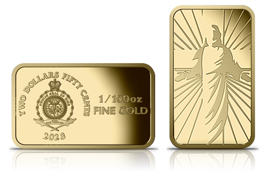 The 'He Has Risen' Pure 24-carat Gold Ingot