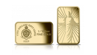The 'He Has Risen' Pure 24-carat Gold Ingot