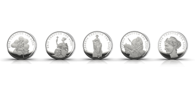 The 'Hibernia Through The Ages' Five Coin Silver Set