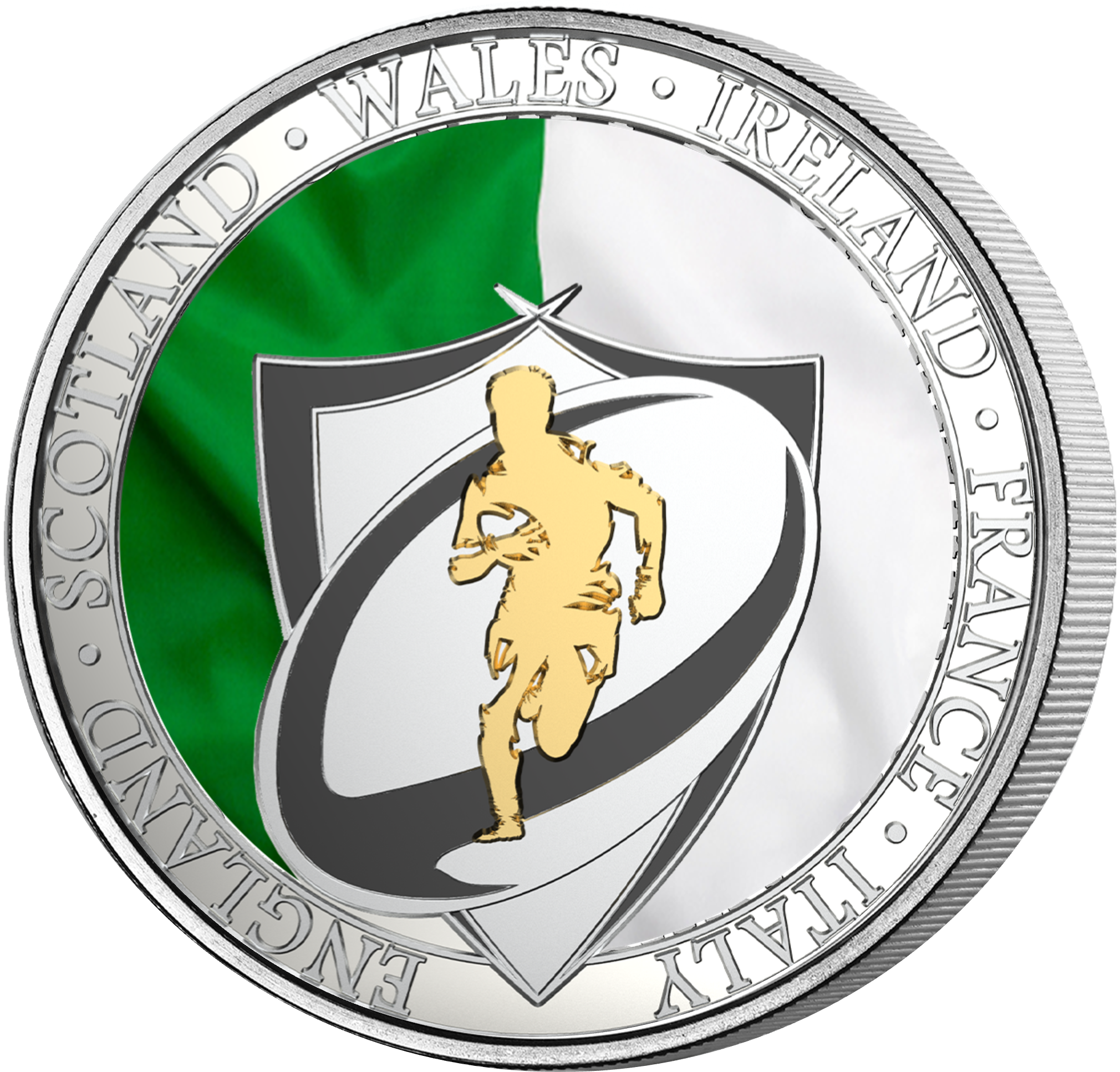  The Pride of Our Nation Irish 2023 Rugby Coin
