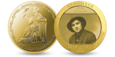 The Irish War of Independence 'Remember our Women' Photographic Medal