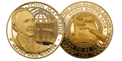 The John MacBride Gold Layered Medal