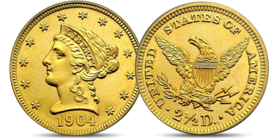 The $2.5 Liberty Head Gold Eagle 1840-1907