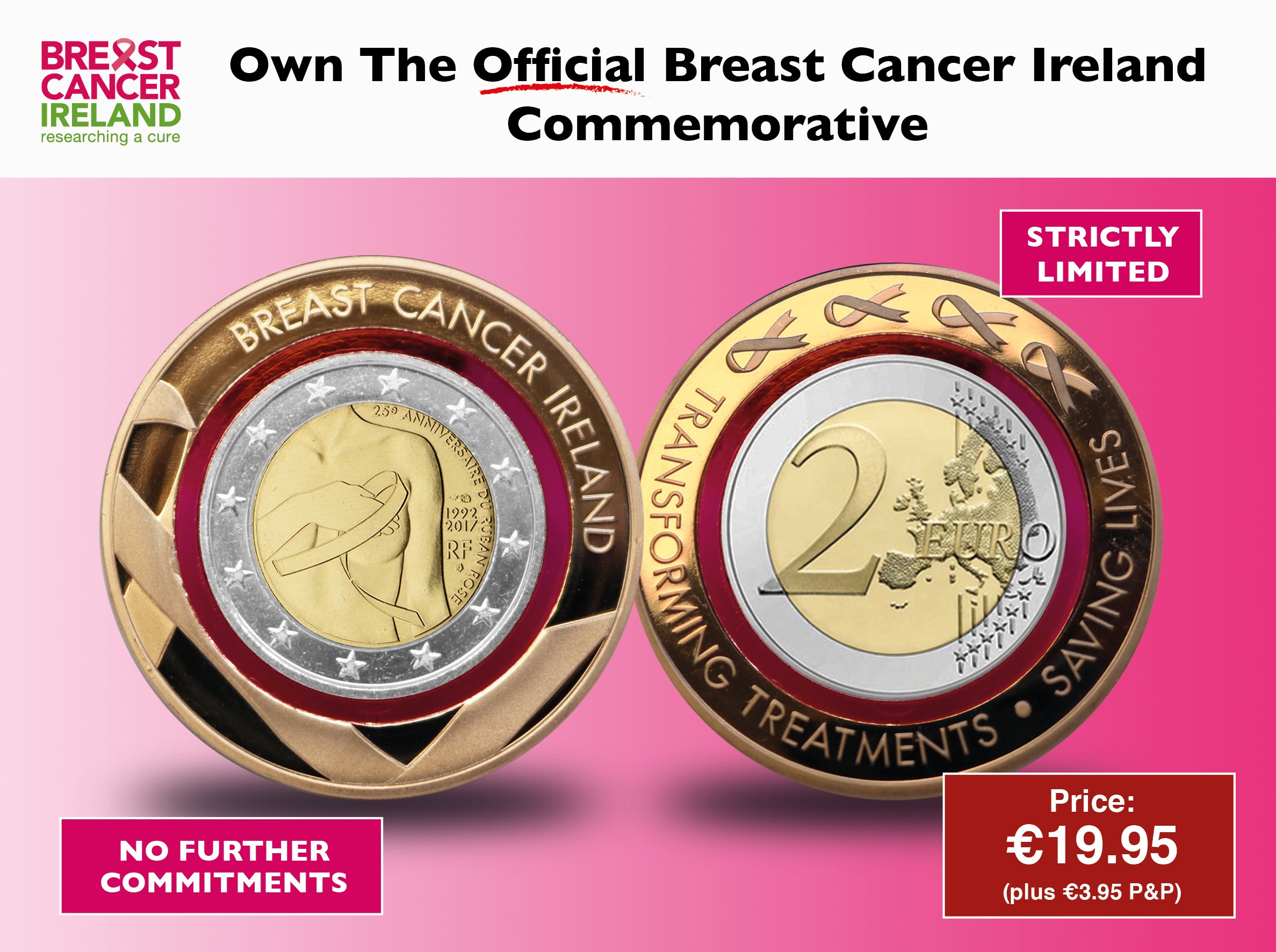 The Official Breast Cancer Ireland Commemorative