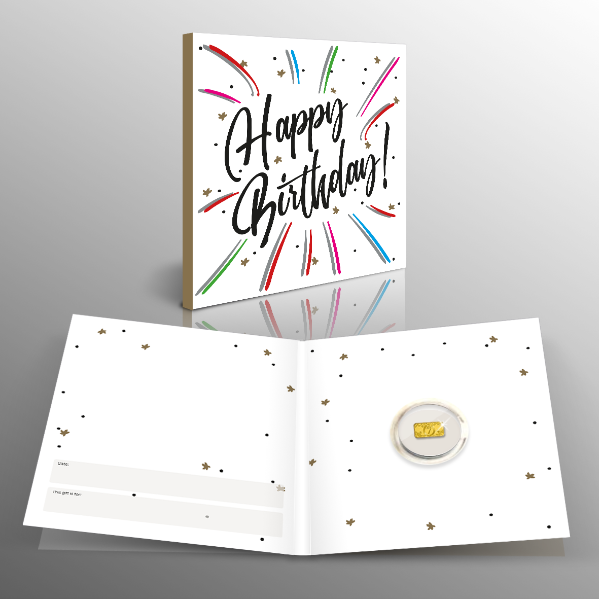 a pure 24 carat gold ingot, strictly limited will bring luck for a lifetime and is accompanied by an exclusive gift card. a pure 24 carat gold ingot, strictly limited will bring luck for a lifetime and is accompanied by an exclusive gift card.