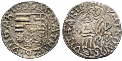 The 'Madonna & Child' Medieval Silver Denar Coin 