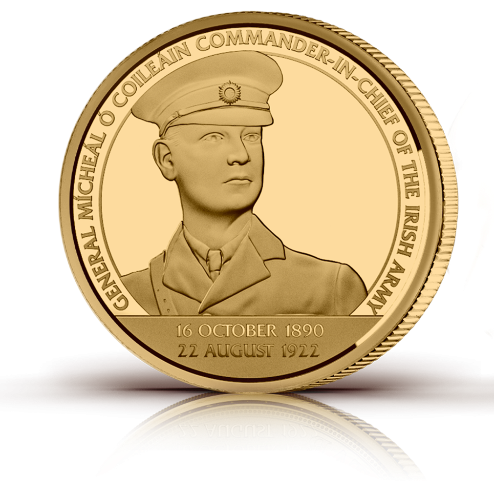 Michael_Collins_A_Spitir_of_a_Soldier_Gold_Layered_Coin_Reverse