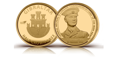 The Michael Collins 'Spirit of a Soldier' Gold Layered Coin