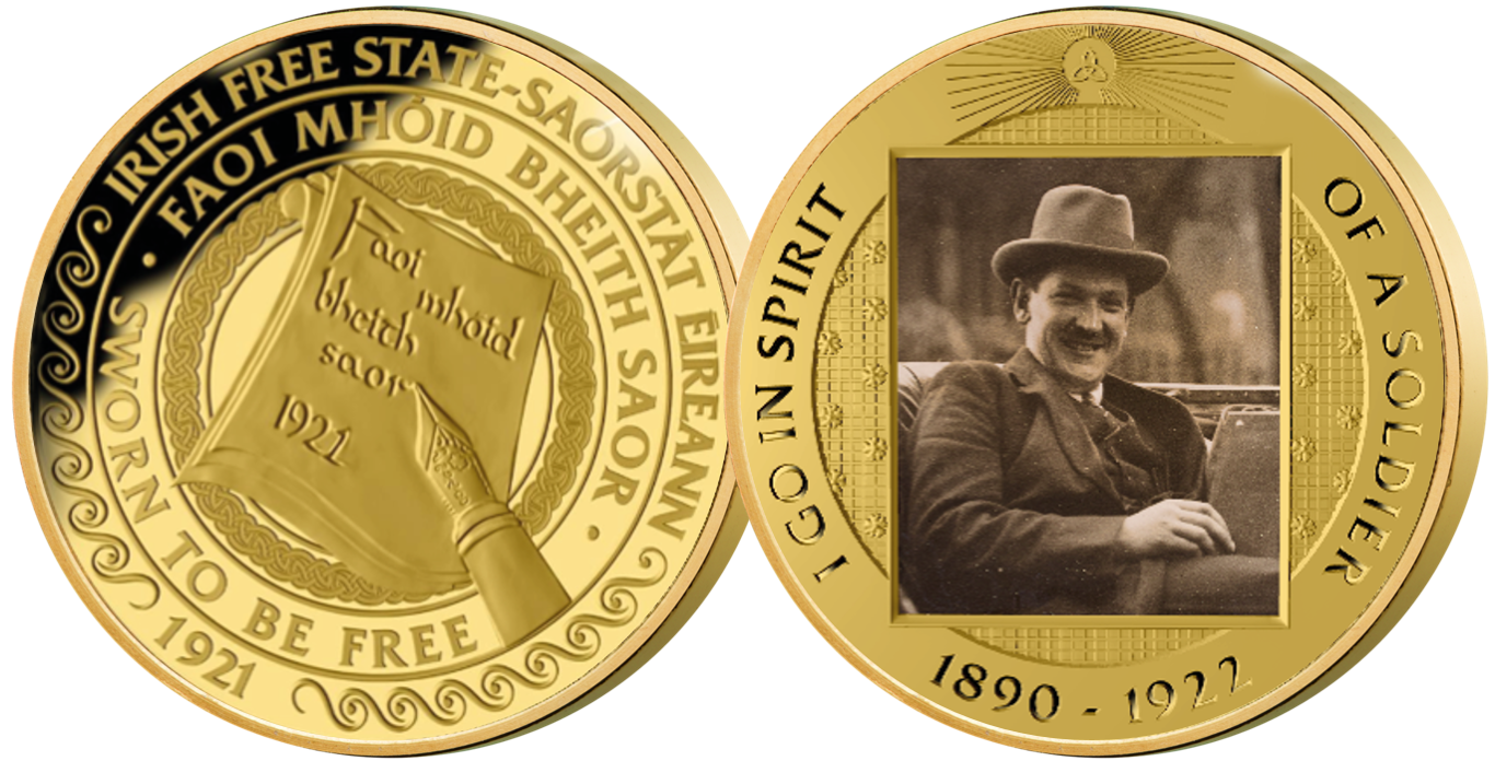 The Michael Collins Path to Freedom 'The People are Splendid' Medal