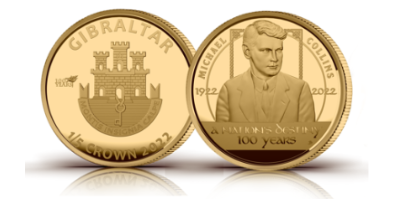 The Michael Collins 'A Nation's Destiny' 1/5th oz Gold Coin