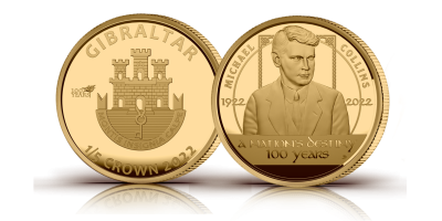 The Michael Collins 'A Nation's Destiny' 1/5th oz Gold Coin