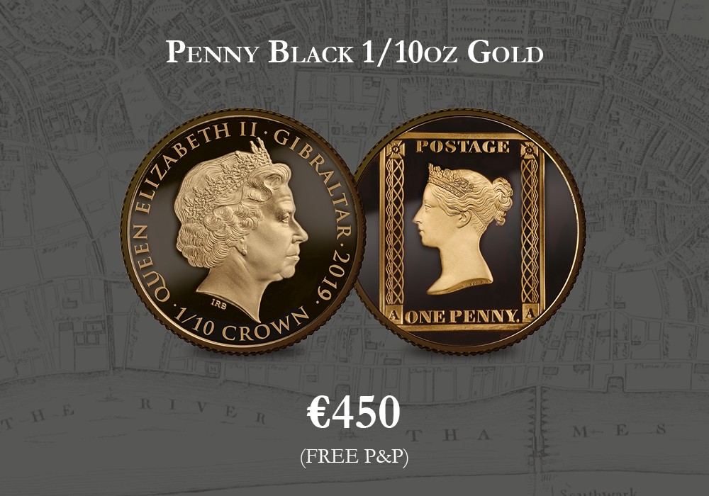 Penny Black 1/10oz. Gold | The Dublin Mint Office
