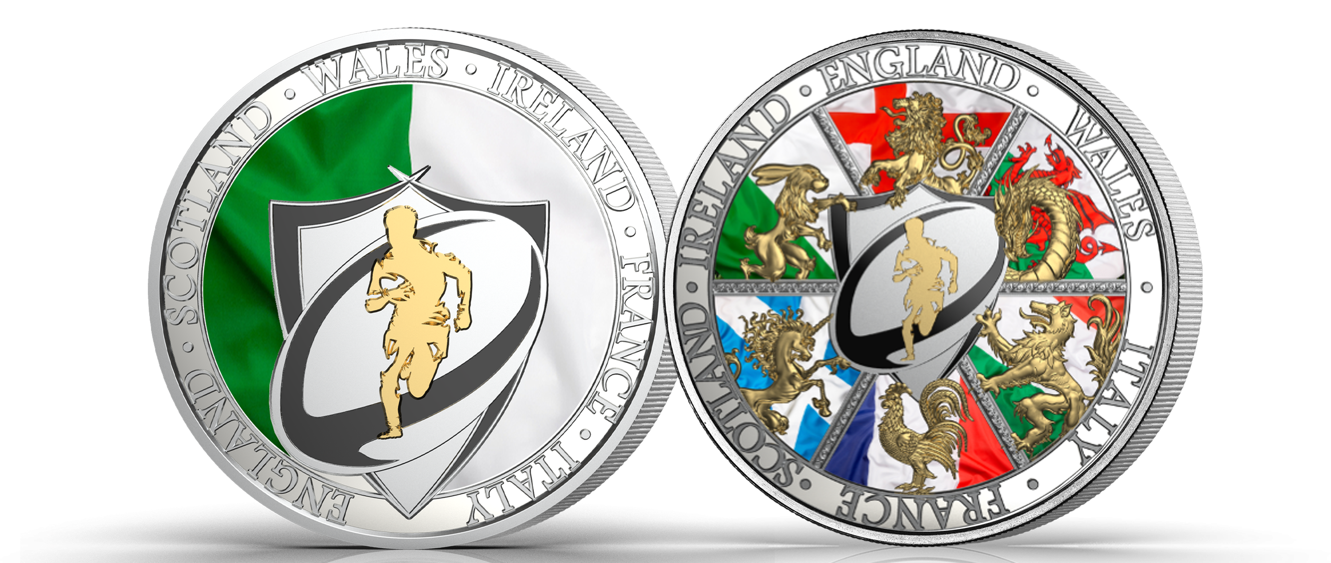 The 'A Nation's Pride' Two-Coin Commemorative Set The 'A Nation's Pride' Two-Coin Commemorative Set