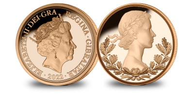 Queen Elizabeth II Platinum Jubilee Half Sovereign