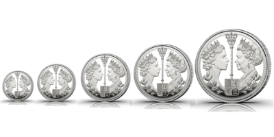 A Queen Remembered Five Coin Silver Set