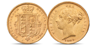 Queen Victoria Young Head Gold Half Sovereign