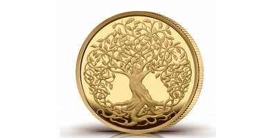 The Mythical Legends 'Tree of Life' 1/10th oz Pure Gold Coin