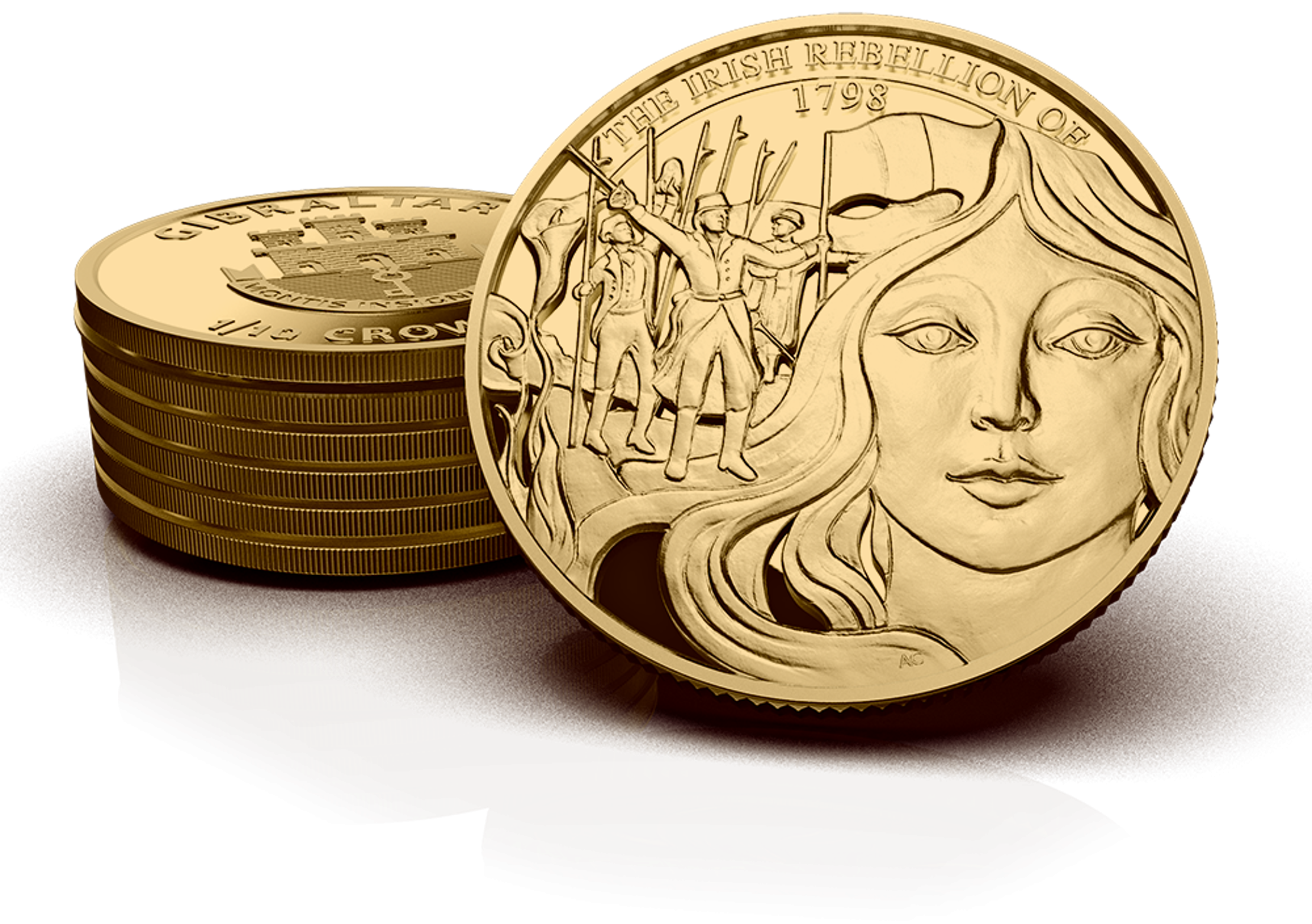 The Revolutionary Legacy 'Irish Rebellion' Pure 24-carat Gold Coin