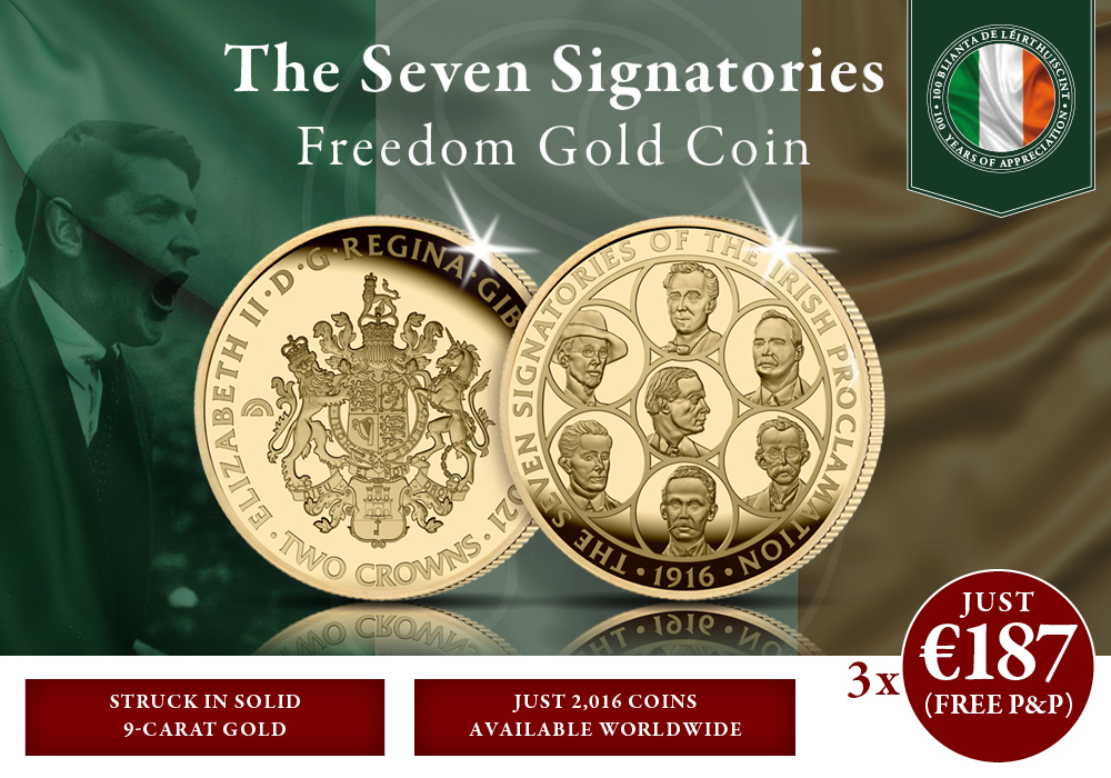 Seven Signatories Freedom Gold Coin