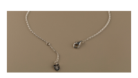 The Forget-Me-Not 'Wreath' Silver Necklace