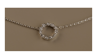The Forget-Me-Not 'Wreath' Silver Necklace