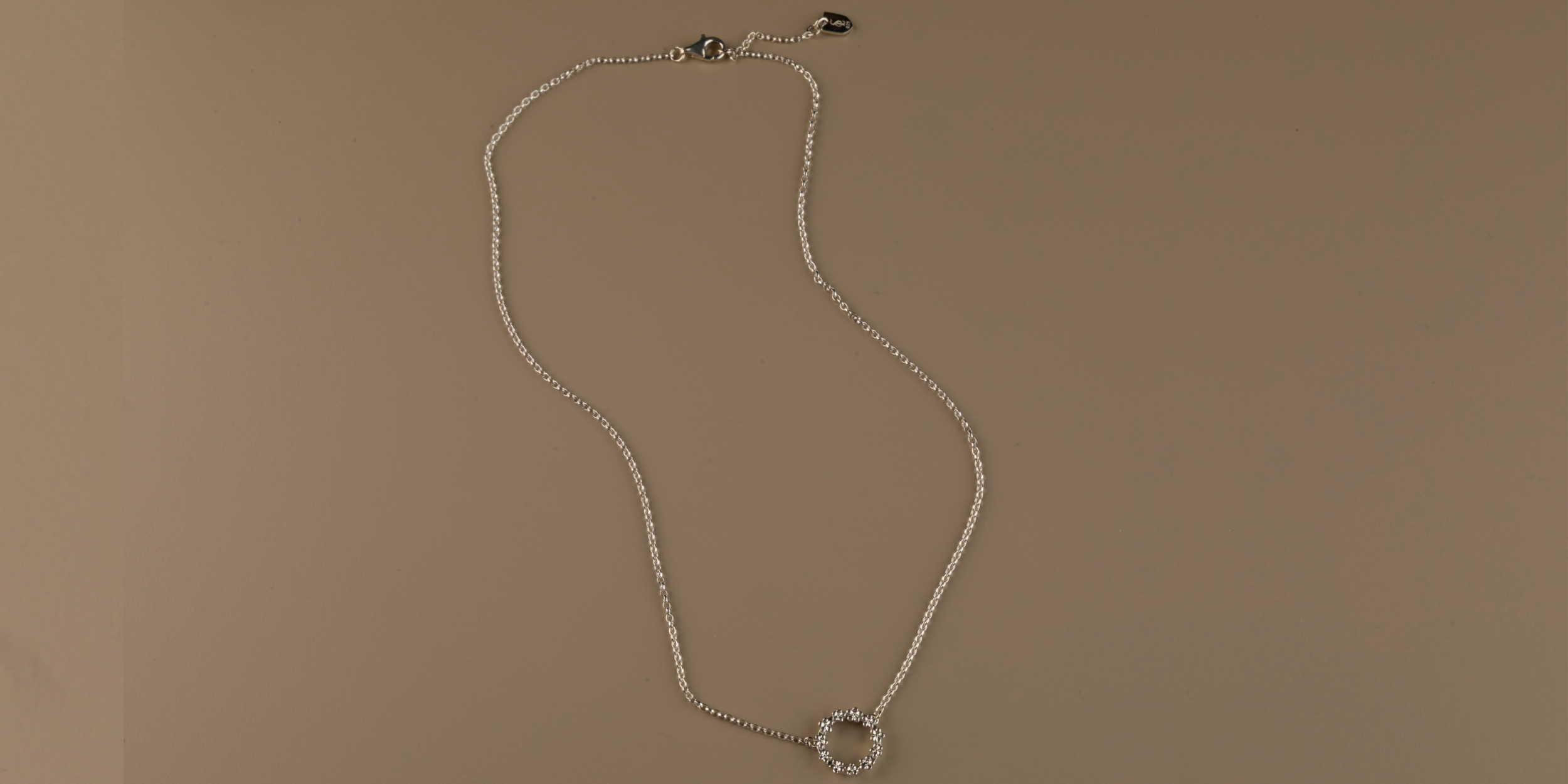 The Forget-Me-Not 'Wreath' Silver Necklace