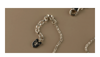 The Forget-Me-Not 'Wreath' Silver Necklace
